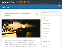 Tablet Screenshot of locationliberation.com